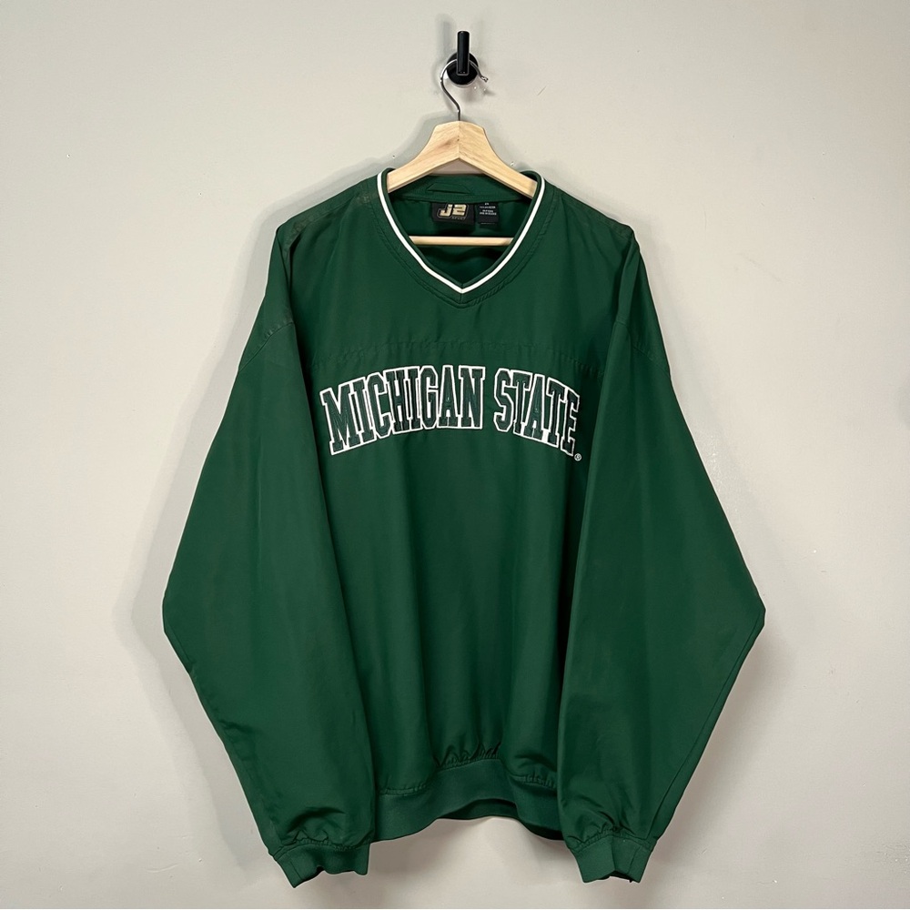 Vintage Michigan State Spartans Windbreaker